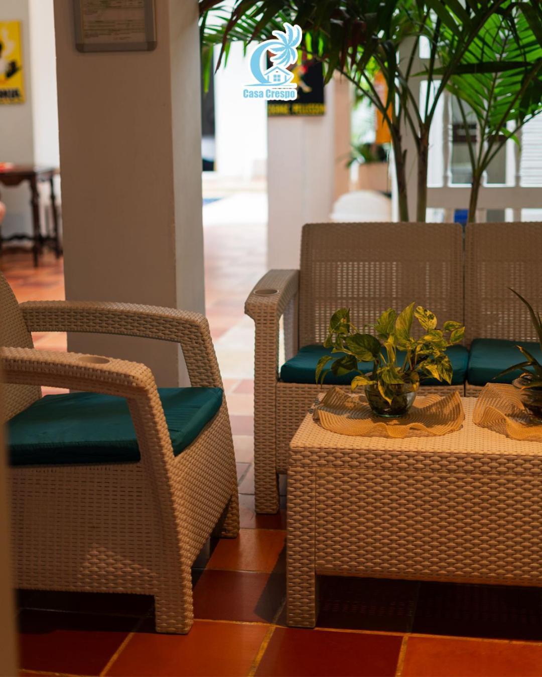 Casa Crespo Bed and Breakfast Cartagena Eksteriør billede