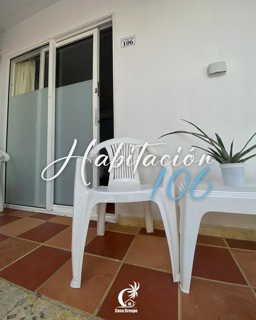 Casa Crespo Bed and Breakfast Cartagena Eksteriør billede