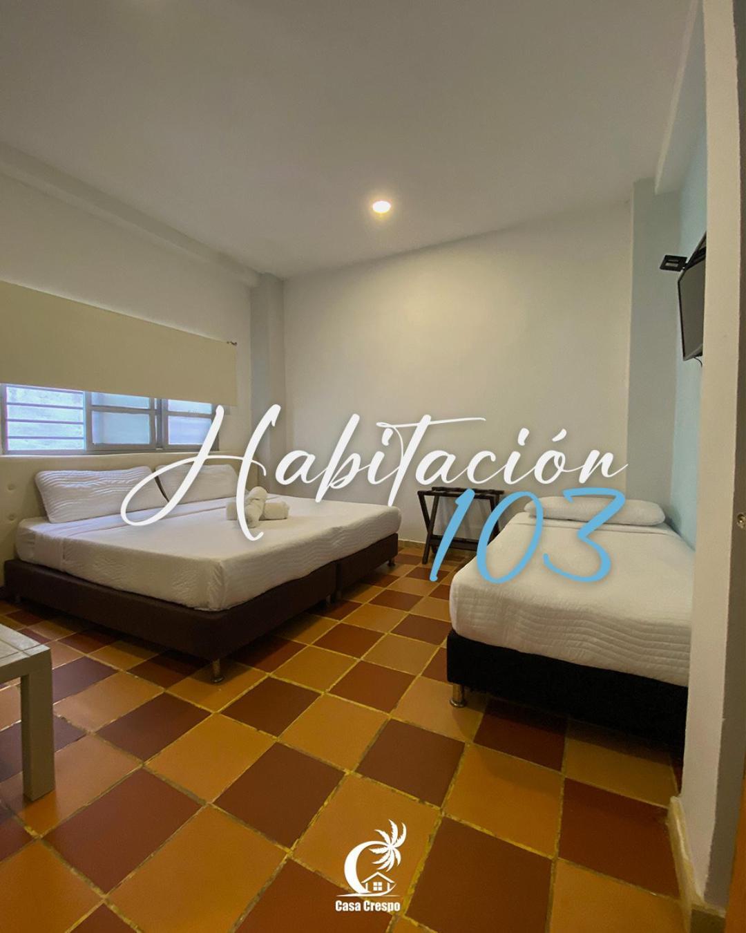 Casa Crespo Bed and Breakfast Cartagena Eksteriør billede