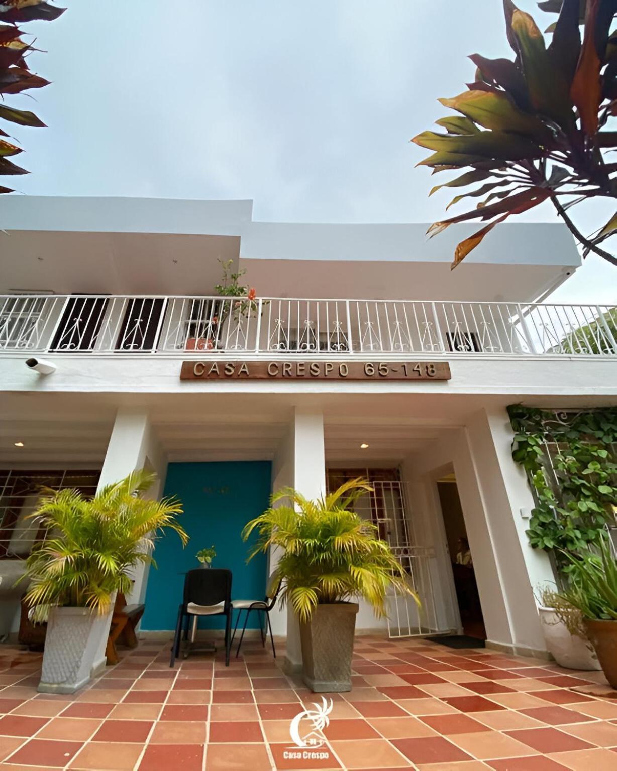 Casa Crespo Bed and Breakfast Cartagena Eksteriør billede